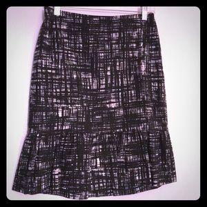 Ann Taylor pencil skirt with bottom flare